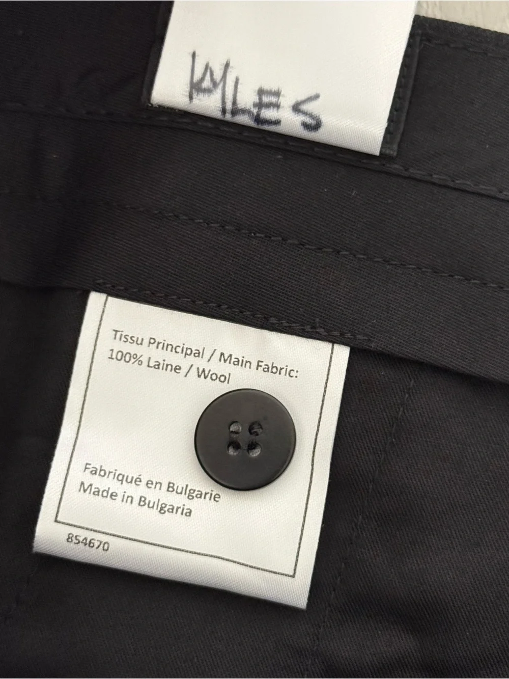 Authentic Chanel Uniform Dress Pants